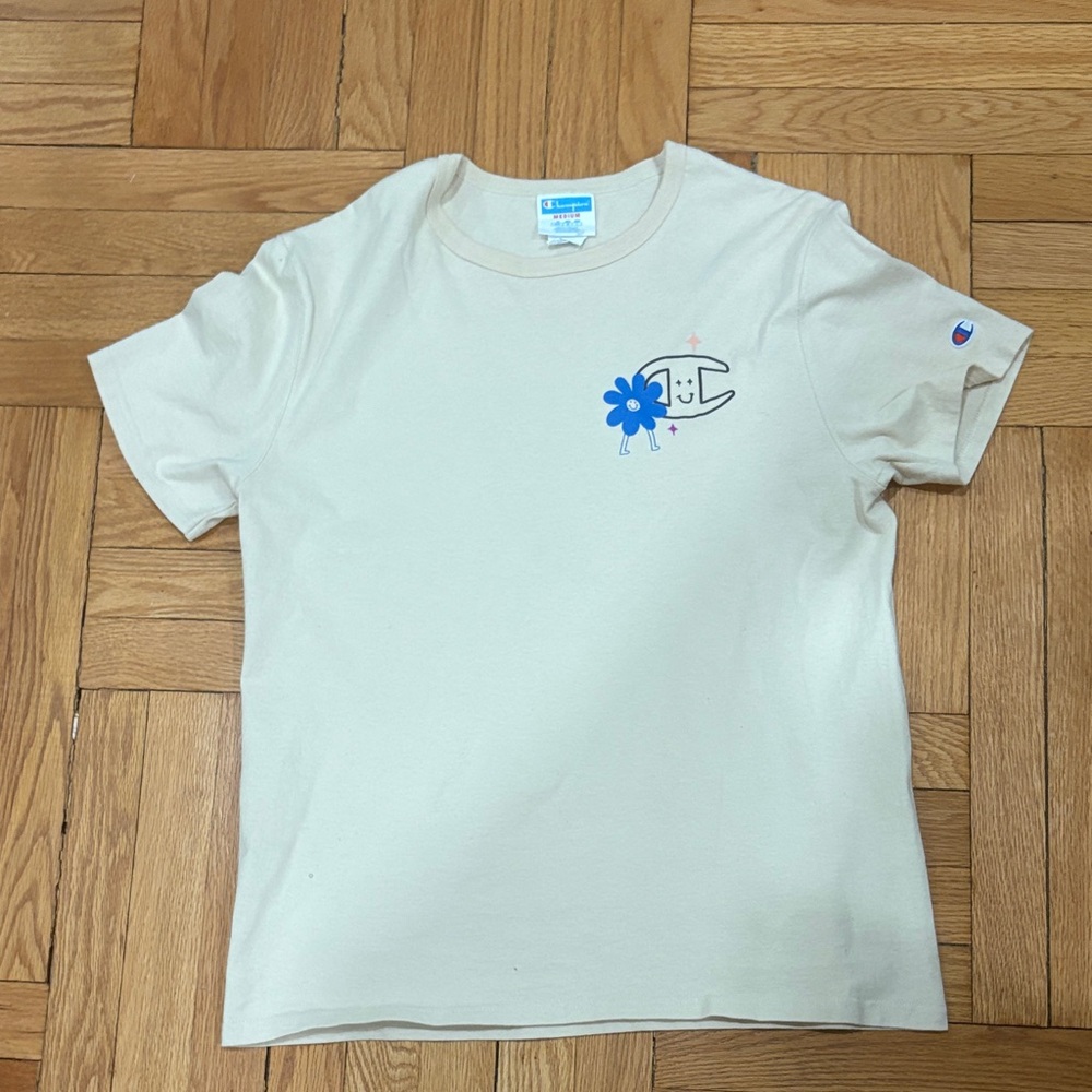 Champion Beige Graphic Tee